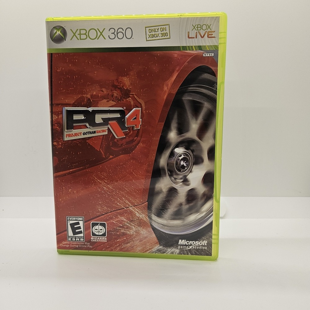 Project Gotham Racing 4 PGR4‎ Xbox 360 Complete Microsoft Game